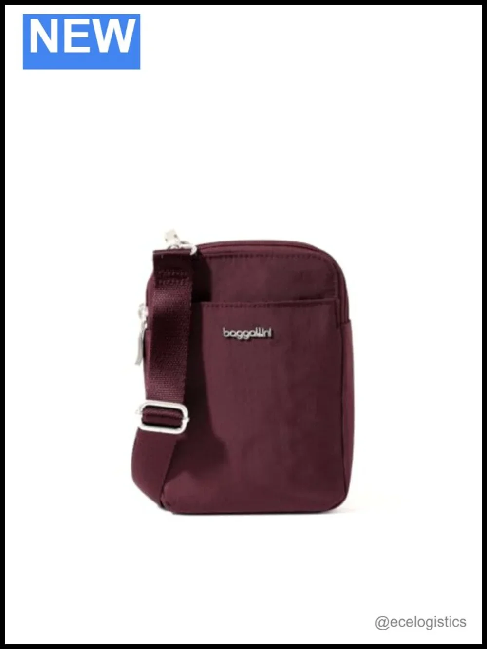 Baggallini Women's Modern Take Two Rfid Crossbody Nylon Travel Purse